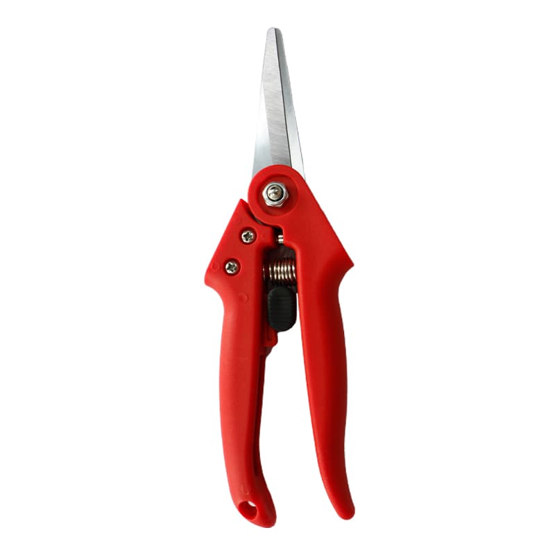 HC133 Ratchet Pruning Shear 7" | HRC54 High Carbon Steel, PP+TPR Handle | Sunwellco Tools