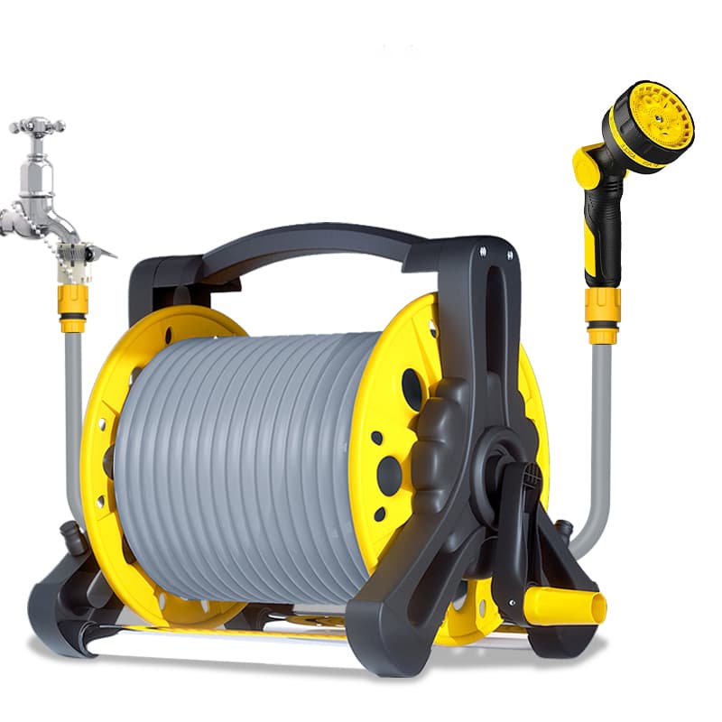 RX-5204 Water Hose Reel Cart Iron Garden Storage | Sunwell Tools