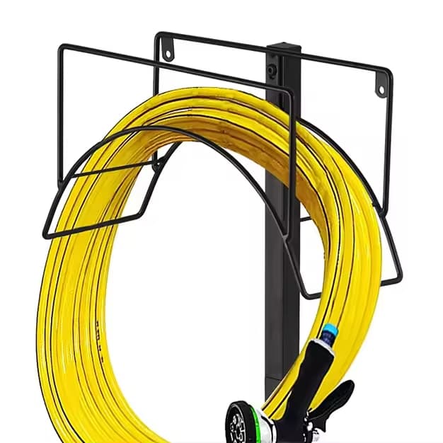 SW003 Metal Garden Hose Holder 41in Wall Mount 23x23cm | Sunwell Tools