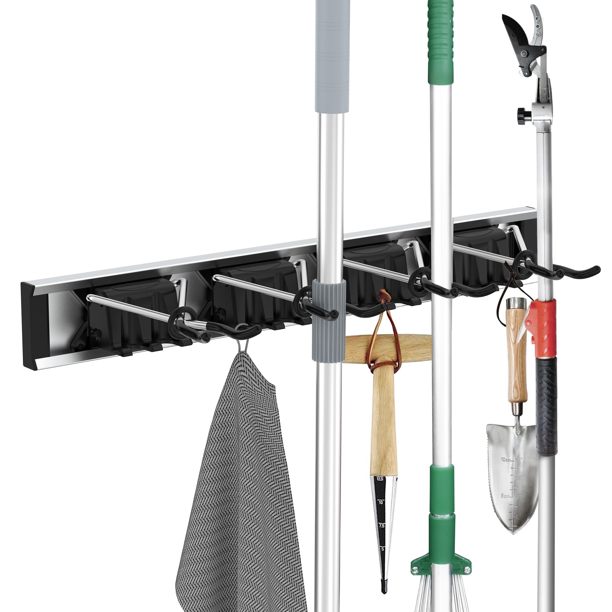 G007 US Garden Wall Hook 16 Hooks Aluminum 55lb Capacity | Sunwell Tools