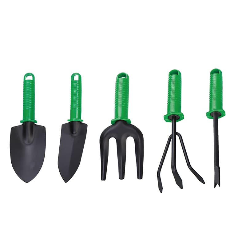 K308 Garden Hand Tool Set 5-Piece High-Carbon Steel Trowel Fork Cultivator | Sunwell Tools