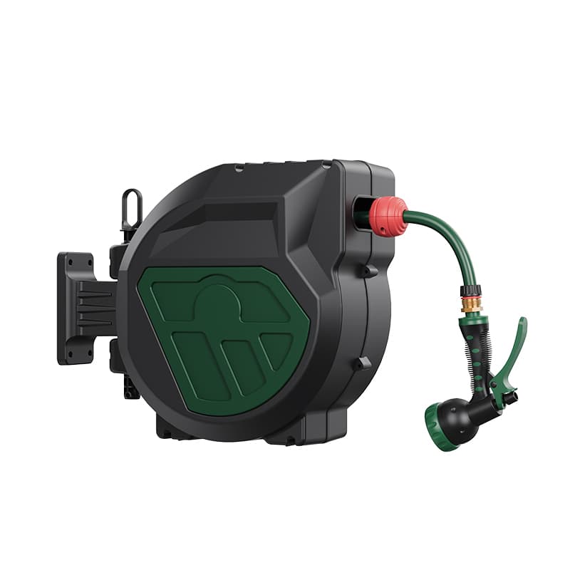 HR025-1/2 Retractable Water Hose Reel 30m | 1/2" PVC Hose, 8 Bar | Sunwellco Tools