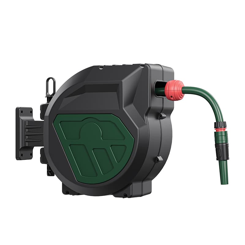 HR020-1/2 Retractable Water Hose Reel 25m | 1/2" PVC Hose, 8 Bar | Sunwellco Tools