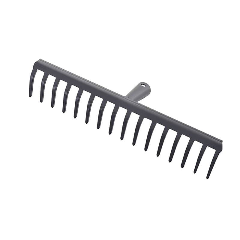 MST003-16T Garden Grass Rake 16-Tine C45 Steel Head A3 Handle Custom Logo | Sunwell Tools