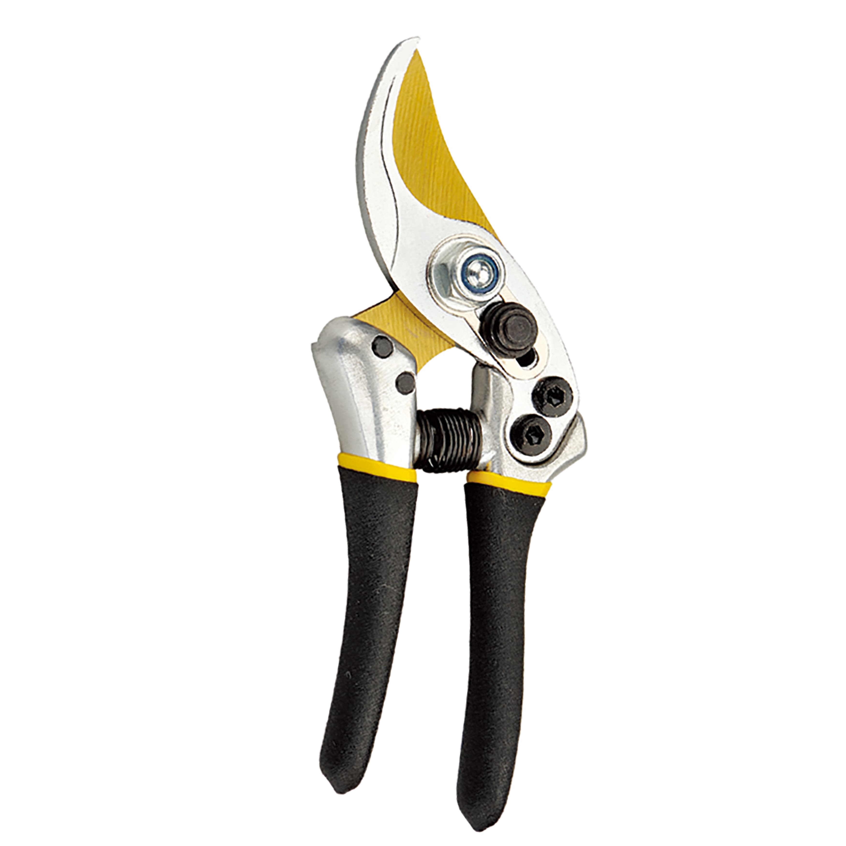HC095 Bypass Pruner 65Mn Blade Chrome & Titanium Coated Aluminum+PVC Handle | Sunwell Tools