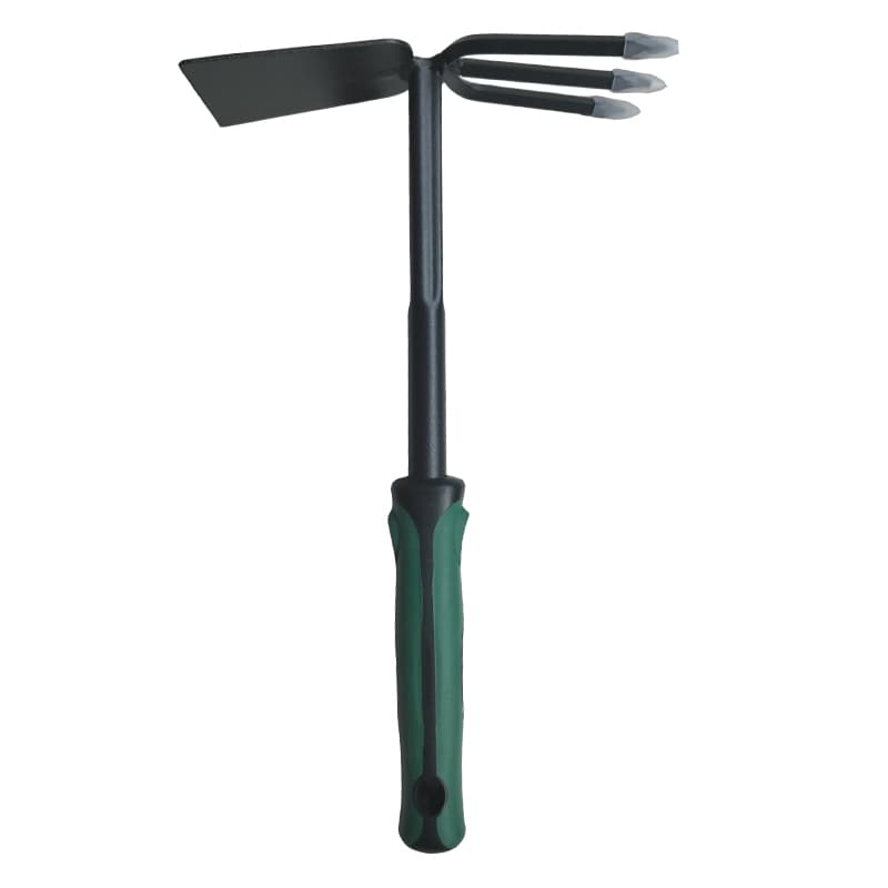 K901FS Professional Stainless Steel Garden Fork Hoe Combo Tool 10.5" | Sunwell Tools
