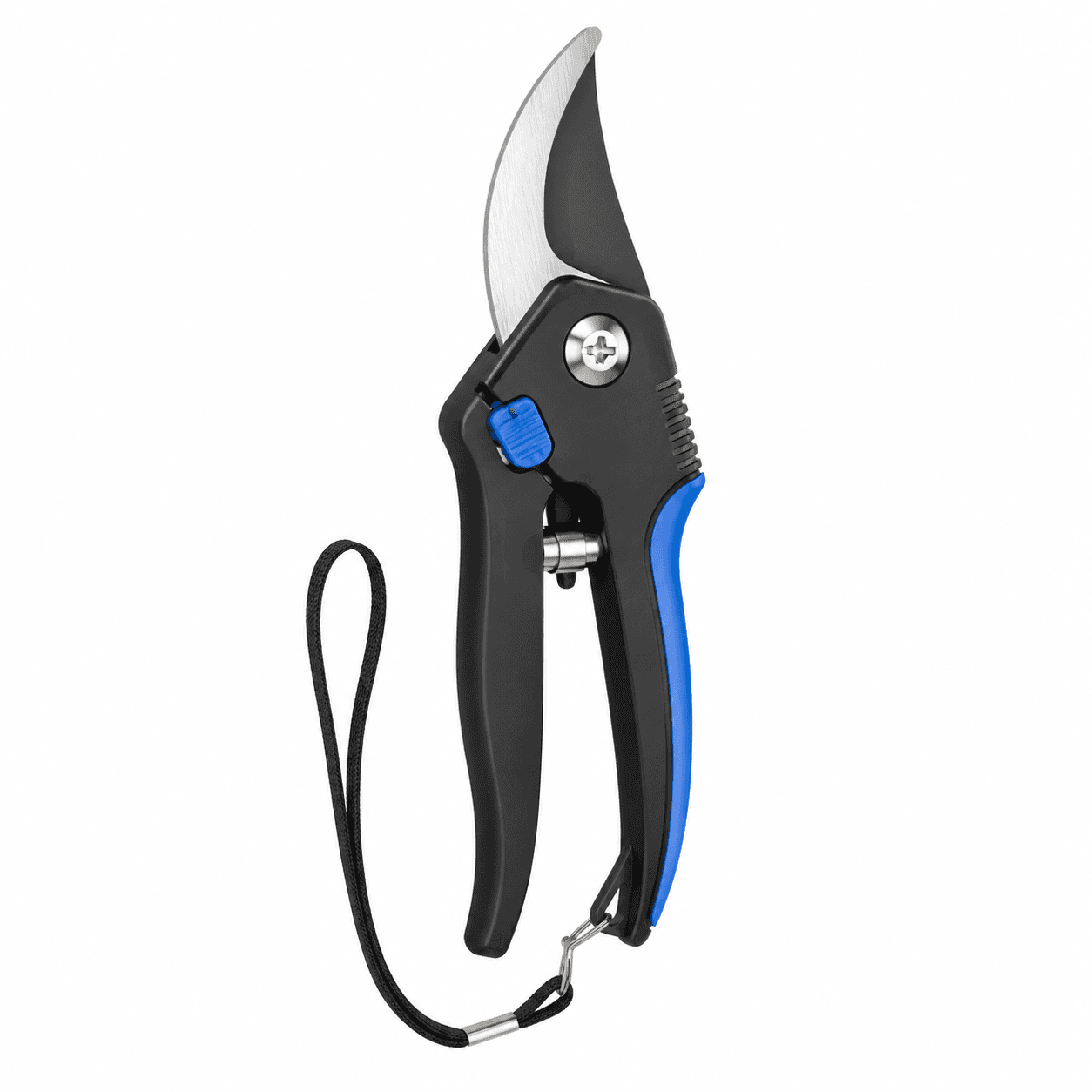 HC021 Professional High Carbon Steel Pruning Shear 8" with Wrist Strap | Sunwell Tools