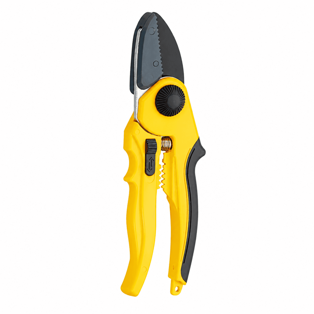 HC006 Bypass Pruning Shear 8.5" | 65Mn Heat Treated Steel, 256g, PP+TPR Handle | Sunwellco Tools